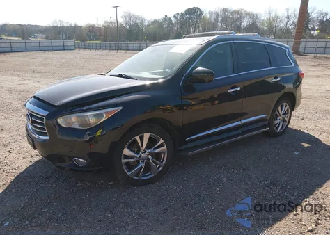 2013 Infiniti Jx35 z USA, uszkodzony, nr VIN 5N1AL0MM3DC331518